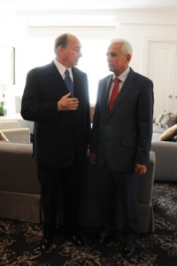 2012-09-28 Tajik FM meets His Highness the Aga Khan in New York