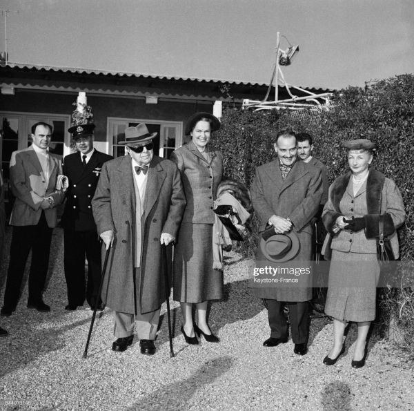 1955-12-11-sms-and-mata-salamat and Prince Aly Khan at Nice Airport