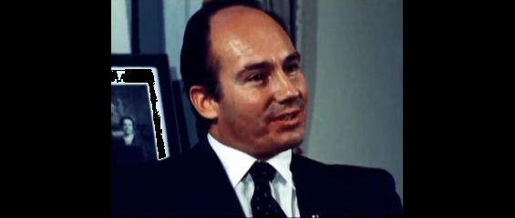 Hazar Imam being interviewed by Norm Perry of CTV Canada  1978-11-13