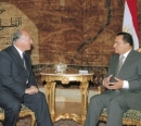 President Mubarak and Aga Khan discuss Cairo projects