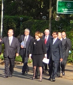 Aga Khan visits AKUH in Nairobi  2009-07-26