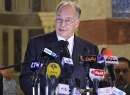H.H. The Aga Khan speaking at the Blue Mosque" restoration ceremony in Cairo  2015-05-02
