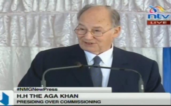 Hazar Imam at Daily Nation, Nairobi 2016-03-17
