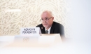 Michael Kocher, General Manager, Aga Khan Foundation, delivers a statement on behalf of the AKDN at Palais des Nations, Geneva 