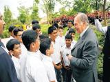 H.H. The Aga Khan at the Hyderabad Academy 2015-04-11