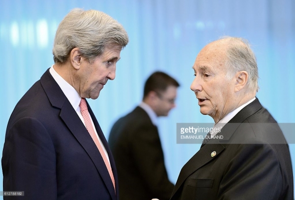 Hazar Imam with John Kerry U.S. Secretary of State