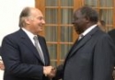 His Highness The Aga Khan Meets with His Excellency President Mwai Kibaki at State House, Nairobi, Kenya 2007-08-13