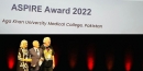 Dr Sadaf Khan received the award at the AMEE Lyon 2022 conference held in Lyon, France.