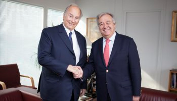 His Highness The Aga Khn meets with Russian Foreign Minister Srgei Lavrov in Geneva 