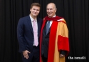 Hazar Imam with Prince Aly Muhammad at University of Calgary  2018-10-17