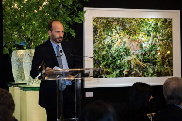 Prince Hussain announces launch of the Focused On Nature Fund (Image Credit: The Rumi Foundation) 2016-06-30