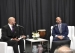 University of Calgary Chancellor Jon Cornish engages in an on-stage conversation with Prince Hussain about his work and life-lon