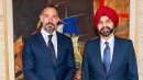 Prince Rahim Aga Khan and President of the World Bank, Ajay Banga   2024-02-06