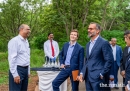 Prince Rahim and Prince Aly Muhammad share a light moment at the Aga Khan Academy, Hyderabad