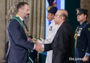 Prince Rahim decorated with Nishan-i-Pakistan - highest Civilian Award of Pakistan