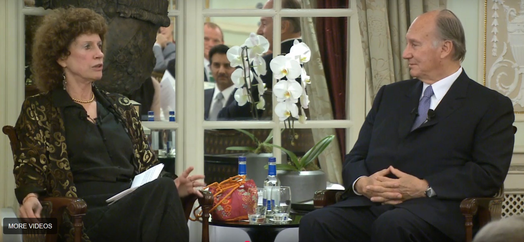  Aga Khan was awarded the David Rockefeller Bridging Leadership Award at a ceremony in London.