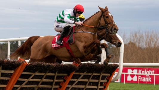 Zanahiyr: a ready winner of the Grade 2 Knight Frank Juvenile Hurdle Patrick McCann (racingpost.com/photos)