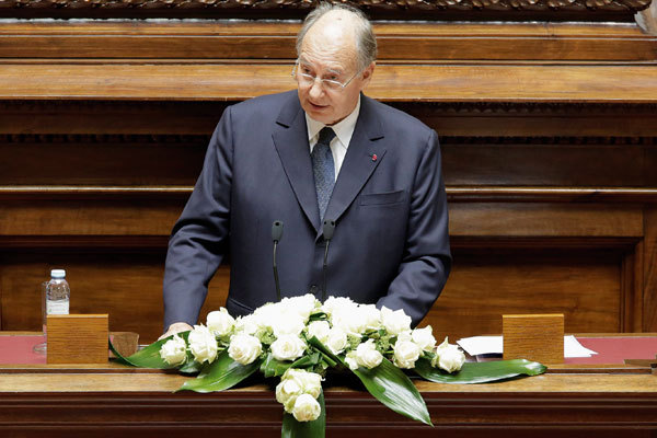 Portugal 2015 - Imam Aga Khan signs protocol with Portugal
