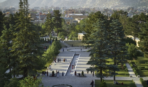 Chihilsitoon Garden and palace rehabilitation in Kabul, Afghanistan.  courtesy  AKDN