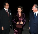 Aga Khan and Madame Mubarak inaugurates Cairo's Al Azhar Park   2005-03-25