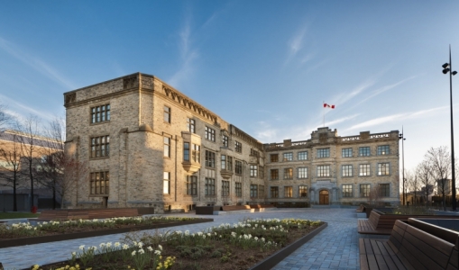 The Global Centre for Pluralism’s headquarters in Ottawa is a heritage building that formerly housed the Public Archives of Cana