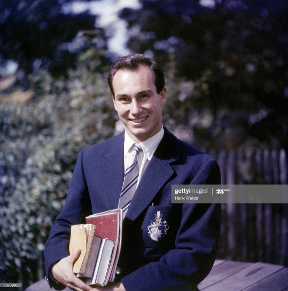 Hazar Imam at Harvard University, Cambridge, Mass.