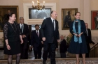 His Highness The Aga Khan arrives at Rideau Hall, Ottawa