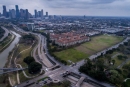 The land Montrose Boulevard at Allen Parkway is the future site of the Ismaili Center near downtown Houston  photo Mark Mulligan