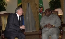 His Highness the Aga Khan meets with His Excellency President Benjamin Mkapa at the State House. 2005-03-17