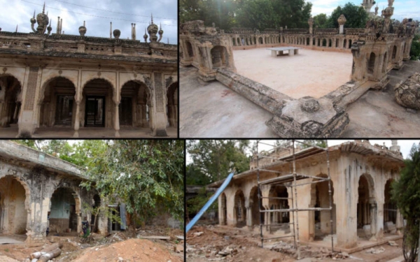 Restoration of 150-year-old Paigah Tombs begins; focus is also on making landscape attractive