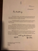 Hazar Imam sends letter of thanks to Pakistan