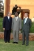 Hazar Imam with Prince Amyn and President Museveni in Kampala  2015-12-15