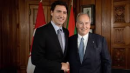 Hazar Imam with Canadian Prime Minister Justin Trudeau 2016-12-13