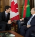 Hzar Imam with Prime Minister Justin Trudeau 