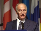 Prince Karim Aga Khan speaking in Tashkent