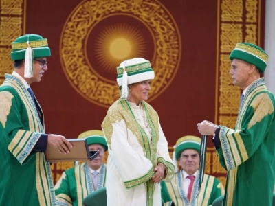 Princess Zahra is installed as Pro-Chancellor of AKU