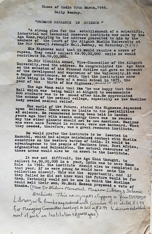 1946 03 10 Times Of India