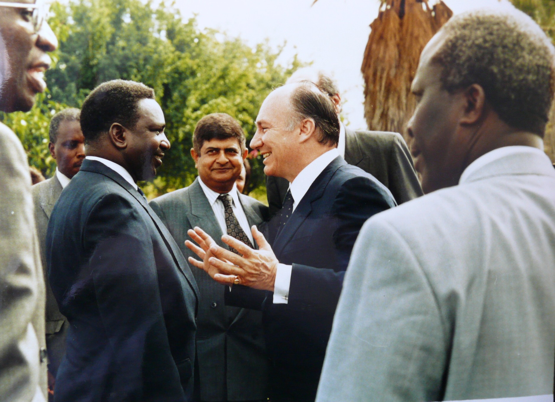 1982 10 04 Kenya Nairobi Silver Jubilee Arrival 0178