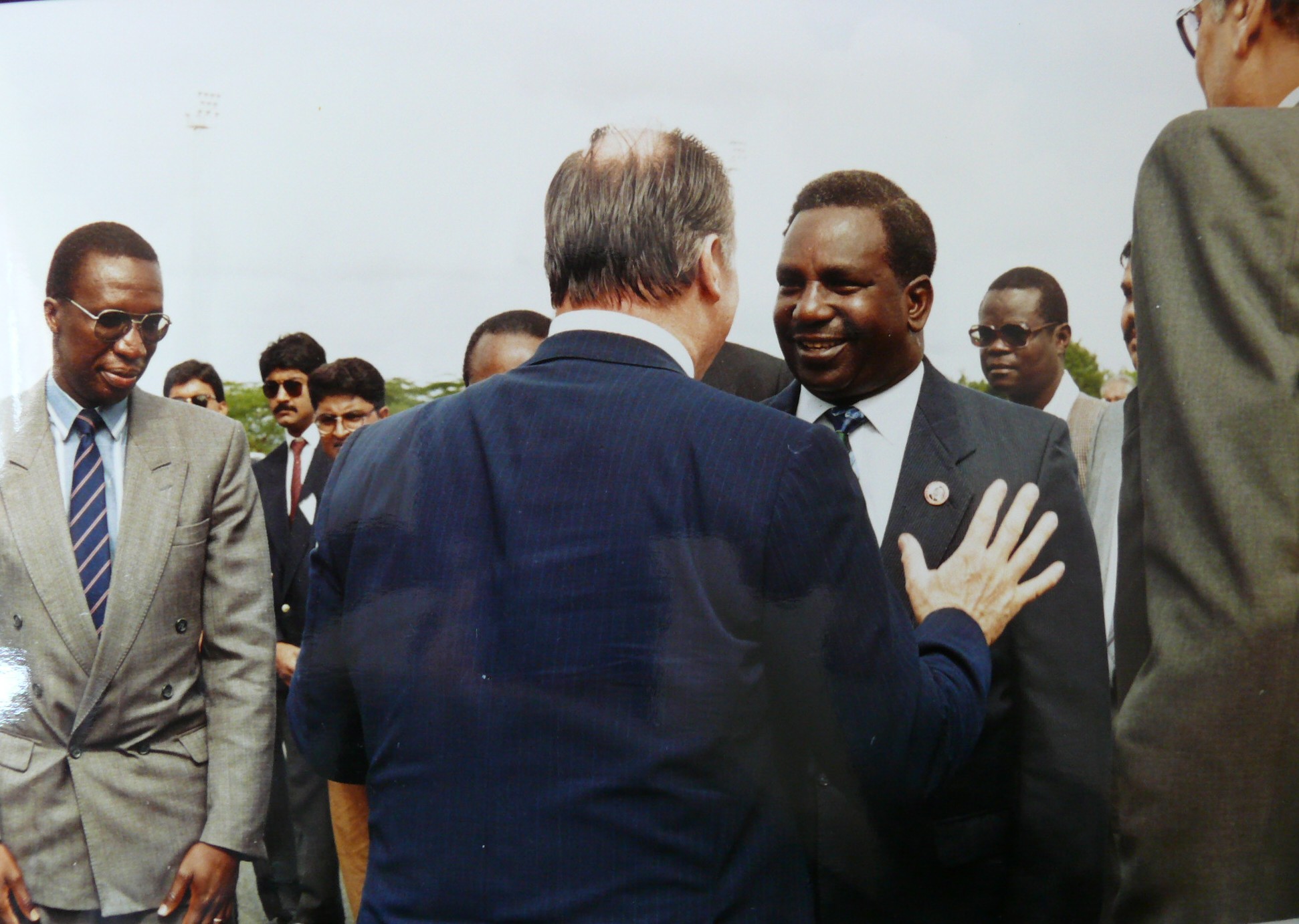 1982 10 04 Kenya Nairobi Silver Jubilee Arrival 0190