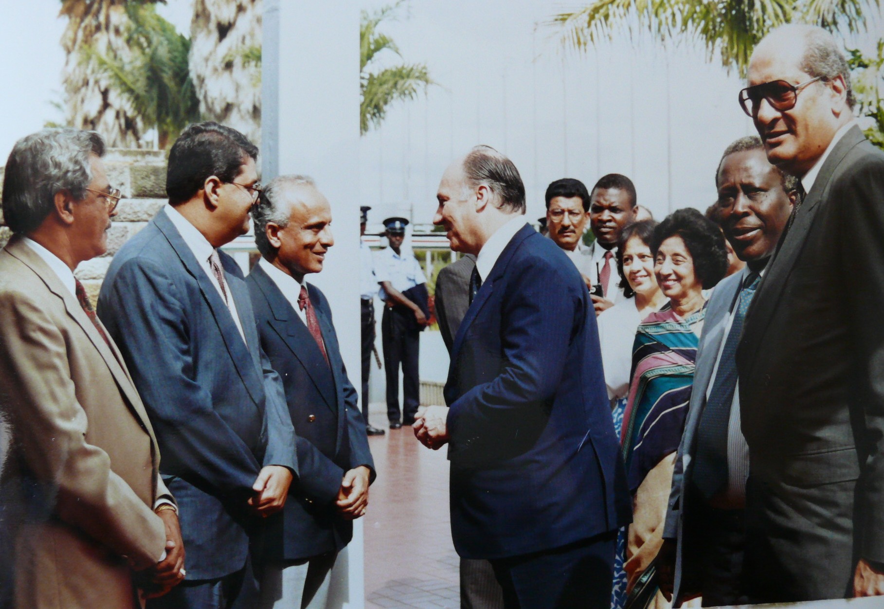 1982 10 04 Kenya Nairobi Silver Jubilee Arrival 0202