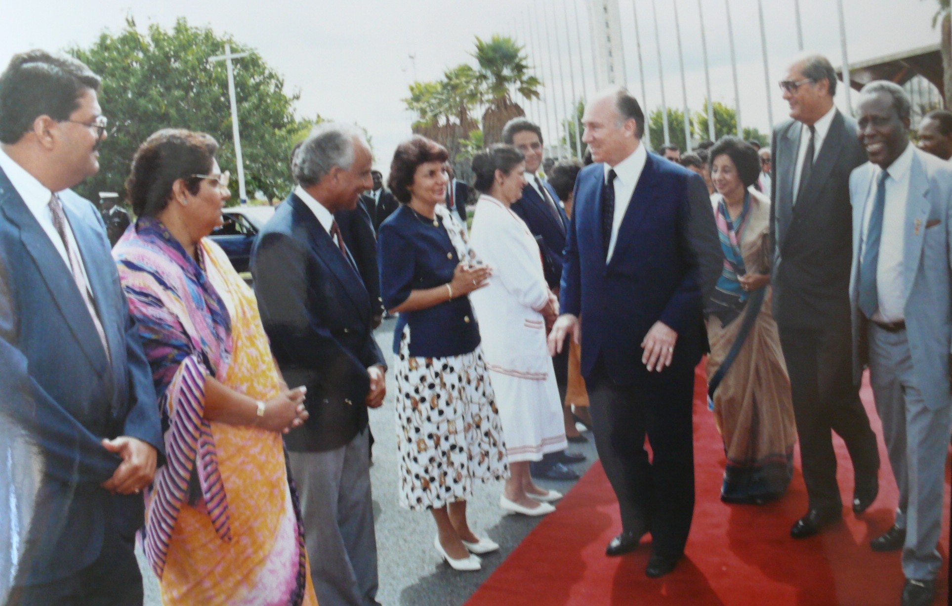 1982 10 04 Kenya Nairobi Silver Jubilee Arrival 0204
