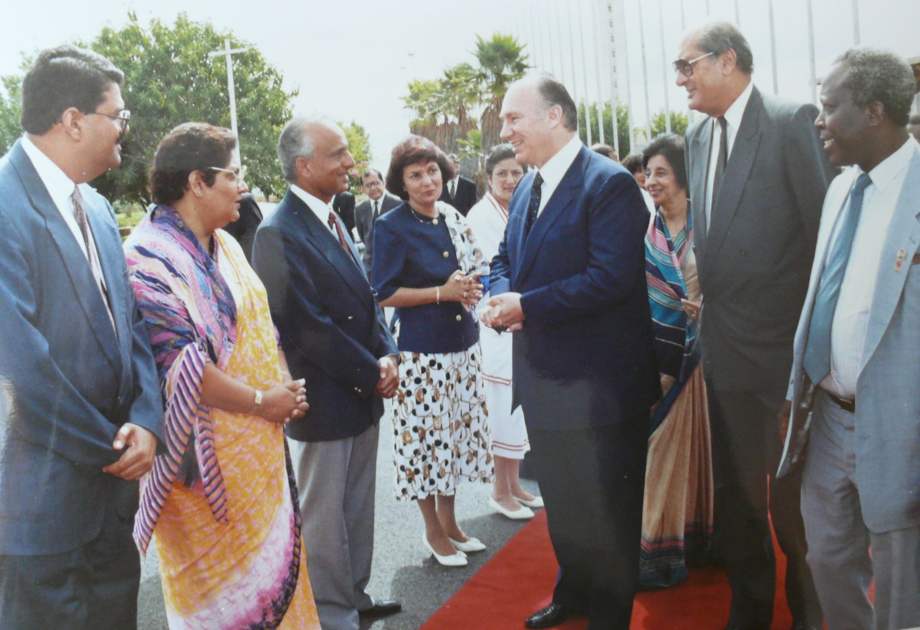 1982 10 04 Kenya Nairobi Silver Jubilee Arrival 0205