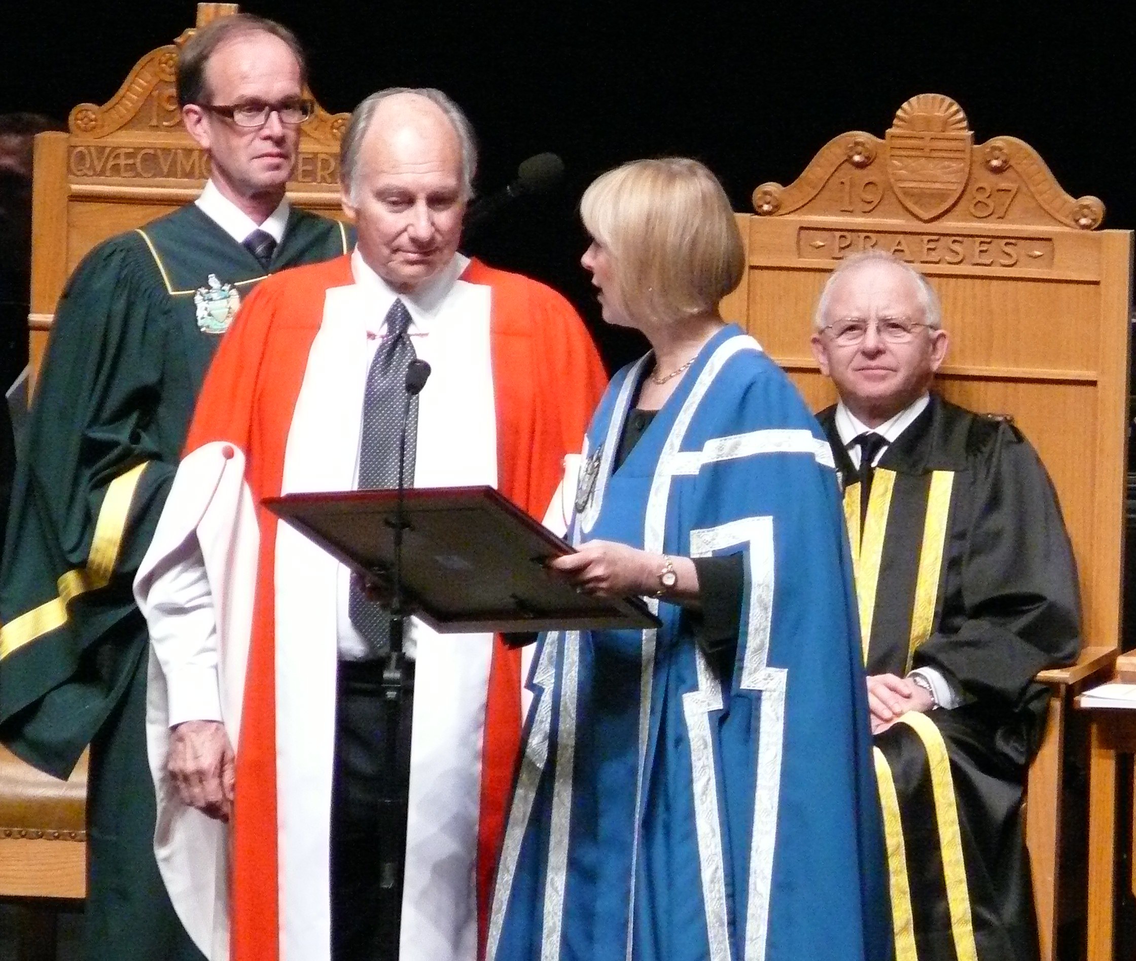 2009 06 09 Edmonton Aga Khan Honorary Degree Graduation Ceremony4