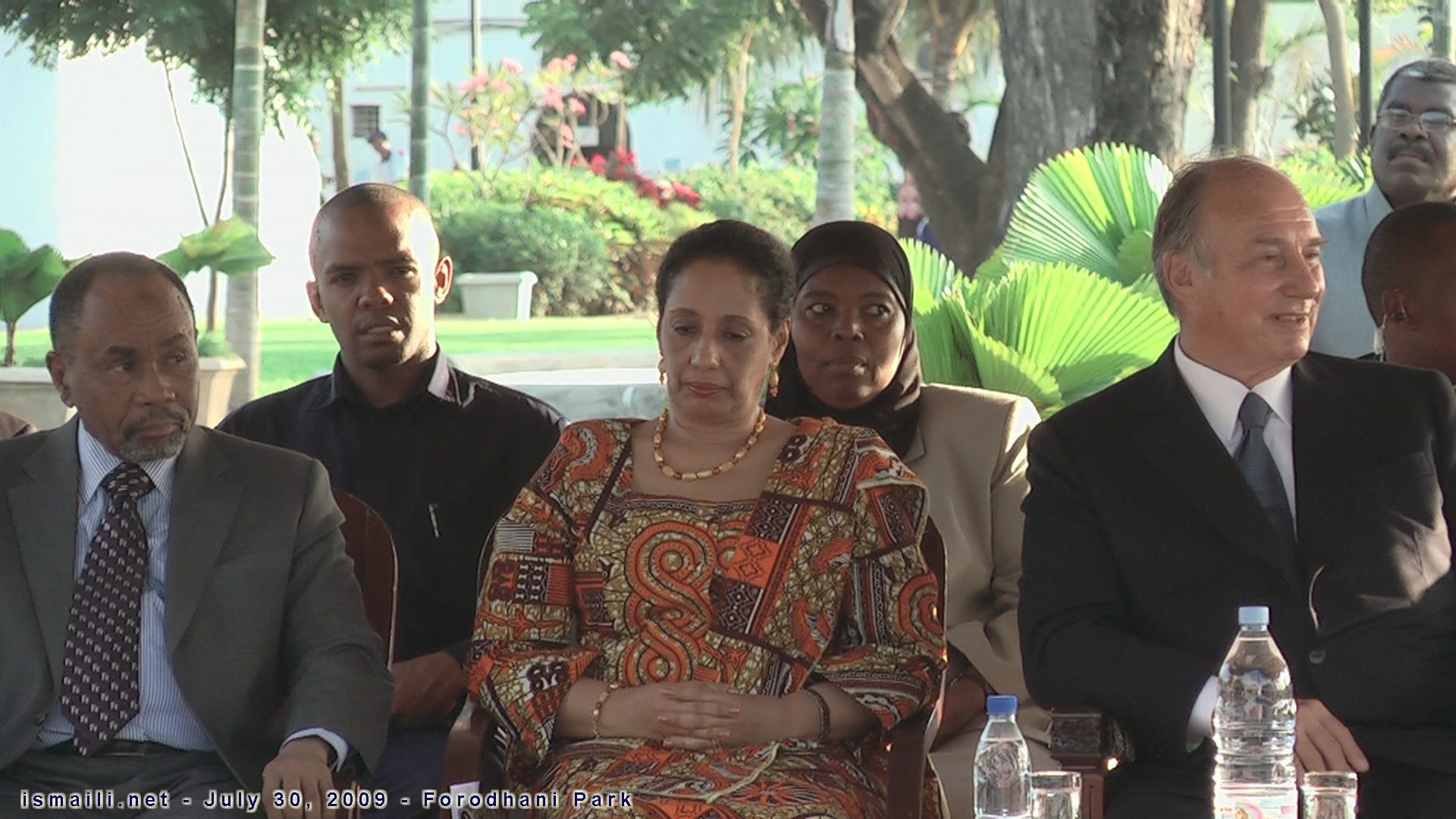 2009 07 30 Forodhani Mama Karume And Prince Aga Khan A