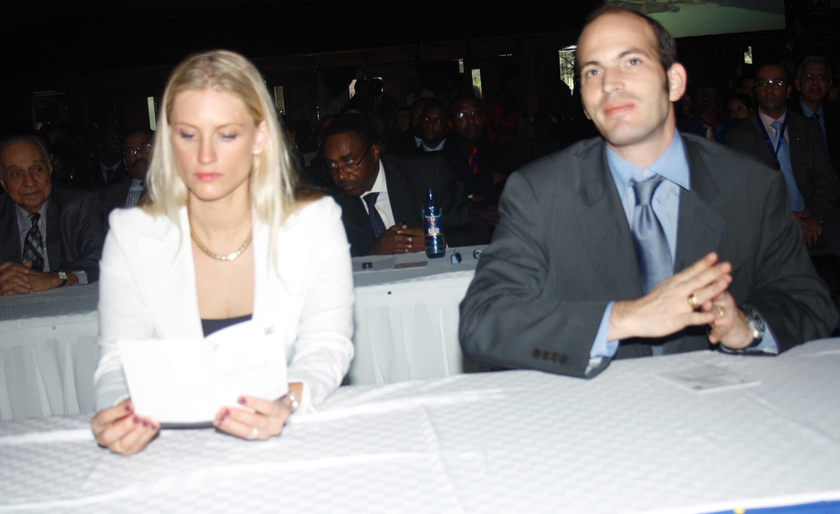 2010 03 18 And 19 Nation 50 Years Media Conference Nairobi Prince Husayn Princess Khaliya_3814