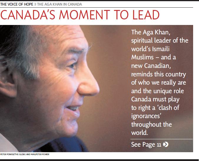 2010 05 29   Globe_and_mail_front_page_saturday