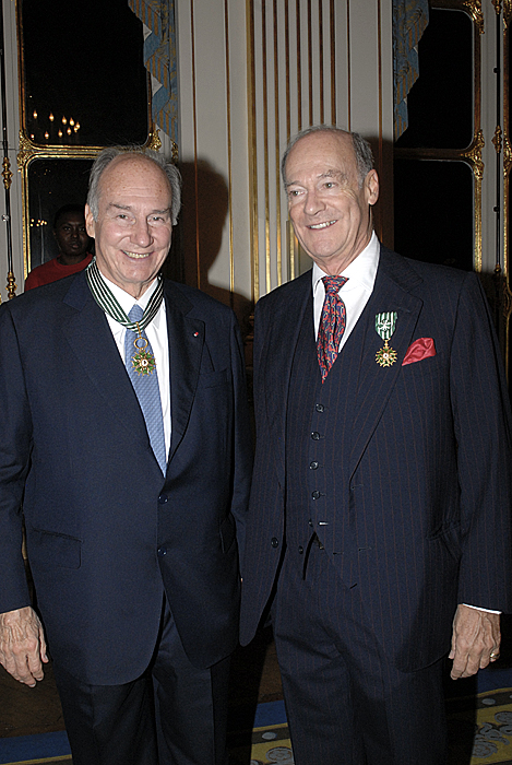 20101109 Aga Khan And Prince Amyn Honoured
