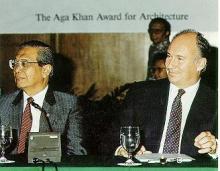 President Soeharto of Indonesia inaugurates Aga Khan Award Seminar in Jakarta. -  1990-10-15