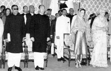 H. H. The Aga Khan RECEIVES PAKISTAN AWARD  -  1983-03-23