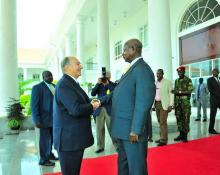 His Highness The Aga Khan visits Uganda  for East Africa AKU Convocations 2015-02-26